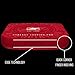 ACA Synergy Edge Professional Cornhole Bags Dual Sided 6x6 Tournament Badge Red