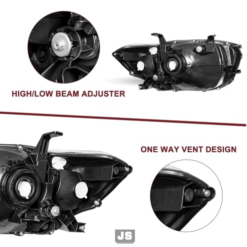 Image of JSBOYAT Headlight Assembly Fits for 2008 2009 2010 Toyota Highlander