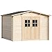 Produktbild 28 mm Gartenhaus Laube/Blockhütte 3x3 m Holz