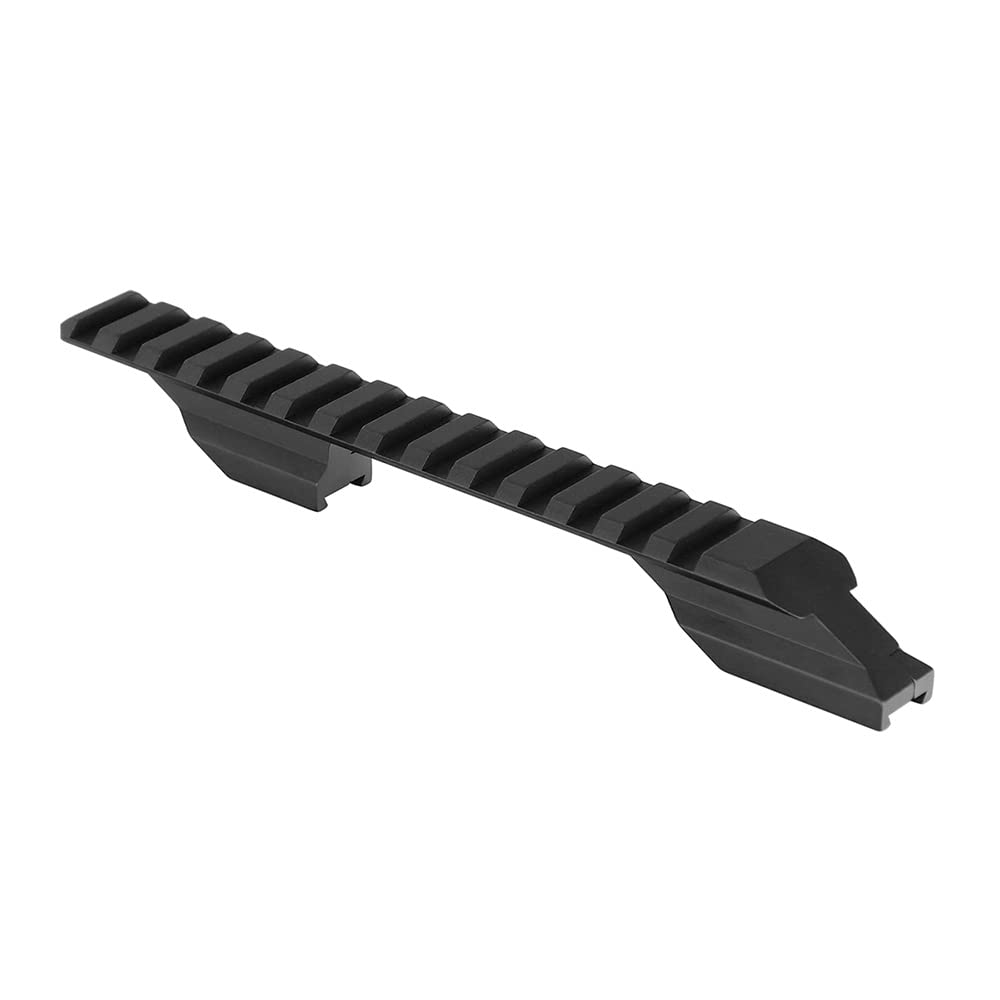 WINFREE Dovetail to Picatinny Single Mount Low Profile 11mm to 20mm Converts Adapter for Mounting Red Dot Scope Optics