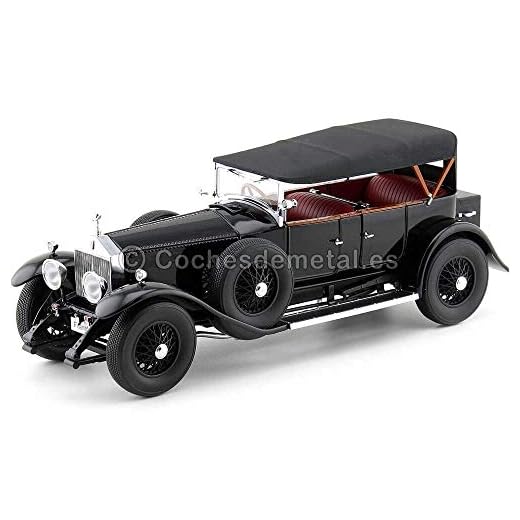 Kyosho KY08931BK 1:18 1926 Rolls-Royce Phantom I-Black 1:18 Negro Pantalla de proyección