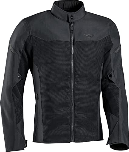 IXON Fresh Giacca in tessuto per moto (nero, XXL)