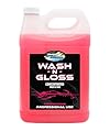 RCP America Wash 'N' Gloss - Car Wash and Wax Soap - Highly Concentrated & Ultra Foaming Soap and Protectant - For Foam Cannons, Foam Guns, and Bucket Washes - Safe on All Vehicles (1 Gallon)