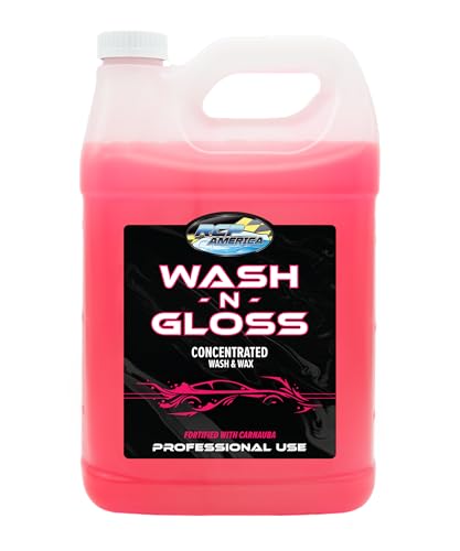 Wash 'N' Gloss - Car Wash and Wax Soap - Highly Concentrated & Ul...
