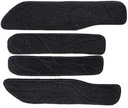 Alphard/Vellfire Compatible 30 Series Step Mats 4-Piece Set for 1st and 2nd Row