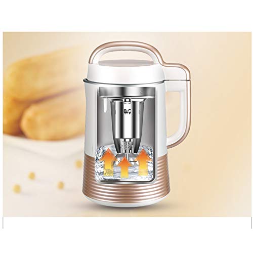 Fresh homemade soymilk prepared by automatic filter-free soymilk maker