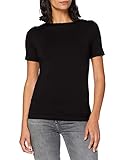T-Shirt nachhaltig VERO MODA Womens VMPANDA MODAL S/S TOP GA NOOS Shirt, Black, S