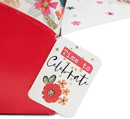 Birthday Prosecco Pop-Up Greeting Card Original Second Nature 3D Pop Up Cards