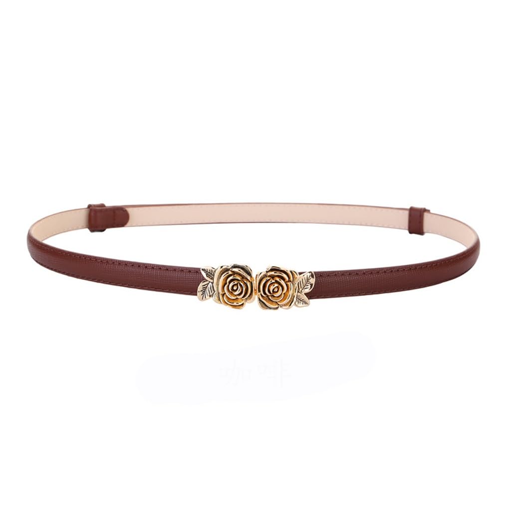 Womens Leather Belt Versatile Decorative Dress With Shirt And Suit Small Belt For Women D