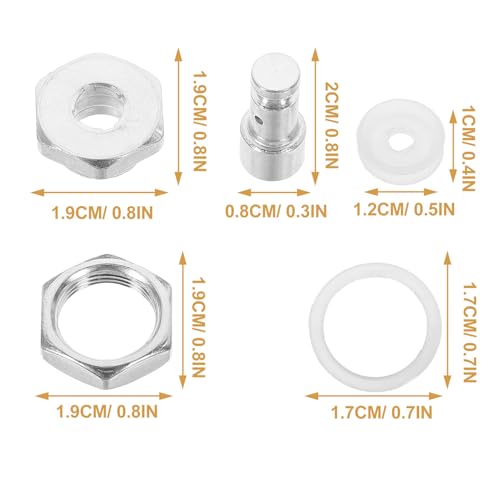 Válvula Flotante de Acero Inoxidable para Ollas a Presión Eléctricas, con Anillos Selladores de Silicona Resistente a Altas Temperaturas, Repuesto Universal miniatura 5