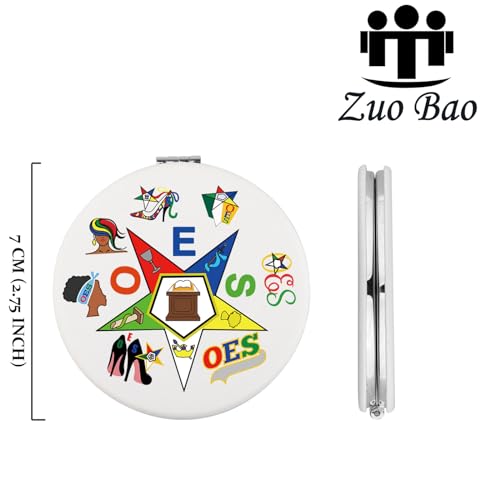 Cadeau de sororité OES miroir Ordre de l'étoile orientale pour anniversaire