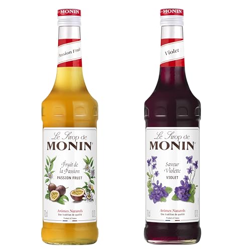 Sirop Fruit de la Passion MONIN Violette pour cocktail thé glacé limonade
