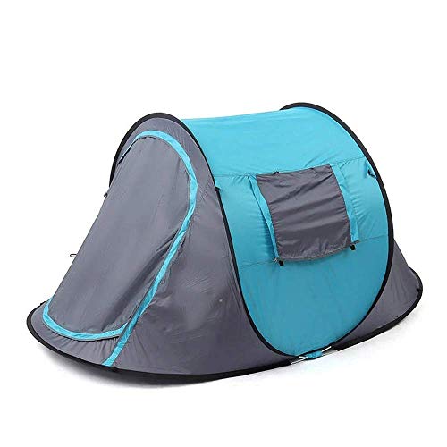 Tente de camping 2-3 places avec parasol intégré pour bivouac en famille