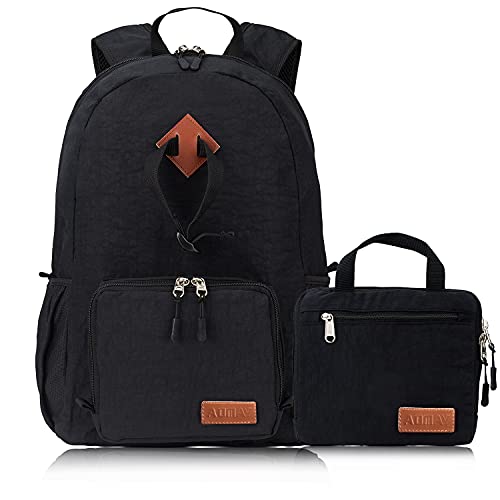 Aomay Baby Diaper Bag Backpack For Mom, Multifunction Nappy Changing Bags, Waterproof, Travel, Maternity, Large Capacity (Black-Foldable 15L) #TOP1