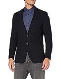 Knöpfe am Ärmelabschluss s.Oliver BLACK LABEL Herren 160.11.899.15.153.2055273 Business-Anzug Jacke, 5390, Schwarz, 26