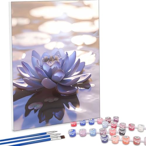 �������G �@ �����L�b�g�ɂ��G�� �� Paint by Numbers DIY�y�C���g ��l�� ���S�� �q���p �ȒP�ɓh��� �A�N�������ʊG�̋� ��| ��� ��H�| �L�b�g 3�̃y�C���g�u���V��1�̃Z�b�g�̃A�N�����痿���g�p �z�[�� �I�t�B�X���� G