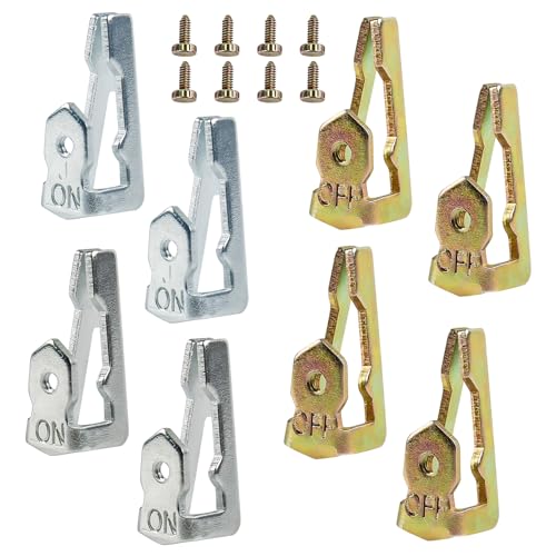 156T1978A Time Trippers Kit Replacement for Intermatic T100 Series Clock Dial Timers Switch 2 Pack (Include 4 ON / 4 Off / 8 Screws)