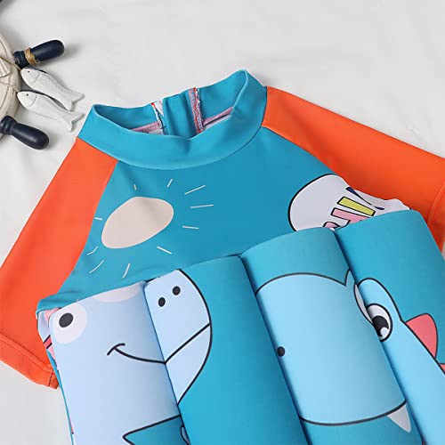 Toddler One-Piece Swimsuit Beach Sport Summer Swimwear Hawaiian Floral Bathing Suit for Girls Boys4