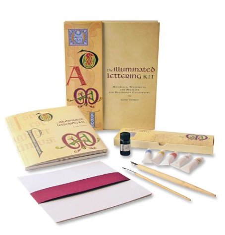 Amazon.com: The Illuminated Lettering Kit: Materials, Techniques, and ...