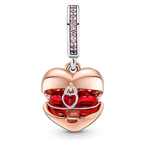 H.ZHENYUE Openable Heart Locket Charm Cover