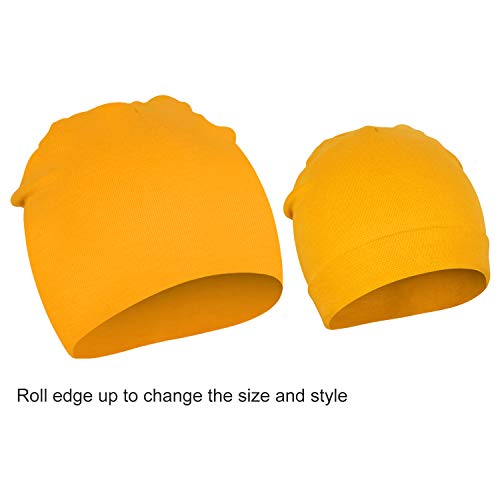 Dreshow Bqubo 6 Pack Unisex Baby Beanie Hat Infant Baby Soft Cute Knit Cap Nursery Beanie #TOP1