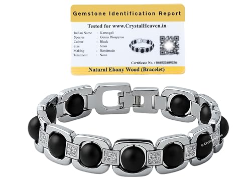 Image of Karungali Bracelet for Men Women, Original and Certified Karungali Malai