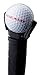 Nickel Putter Attachable Golf Ball Pick-up Tool , Black