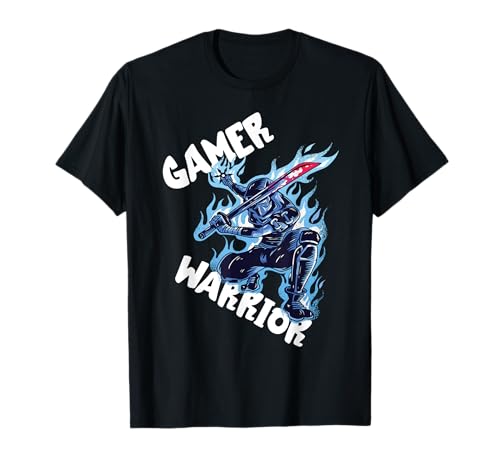 Gamer Warrior Video Game Gamer Consoles Player Gaming T-Shirt