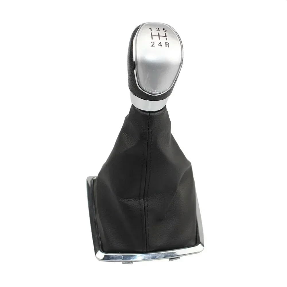 GZNBB Car Manual Gear Shift Knob Boot Cover Gaiter Lever Shifter Handle Stick, for Ford Focus 2 MK2 2005-2008