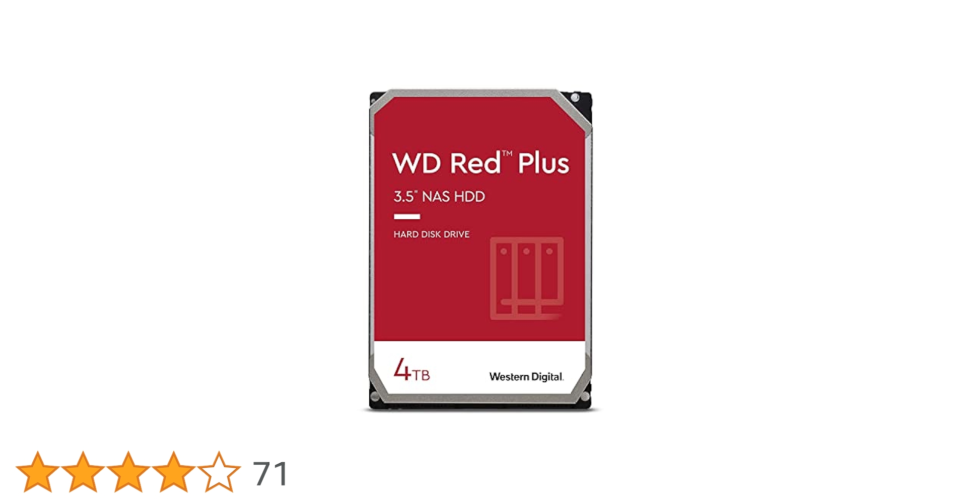 NAS向け 2個セット 4TB WD 赤 Red WD40EFAX サーバー用 Amazon.com: Western Digital 4TB WD Red NAS Internal Hard
