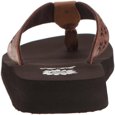 Yellow Box Women's Benji Wedge Sandal, dk Brown, 6.5 M US | Image 2