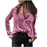 blouse à col v t-shirts à manches longues pour femmes tunique tops imprimée chemise élégante et décontractée pour femmes chemises pour printemps et automne(multicolore,s-xxl)