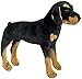 Wagner 1027 - Plüschtier Hund Rottweiler - stehend - 51 cm Kuschelhund Stofftier