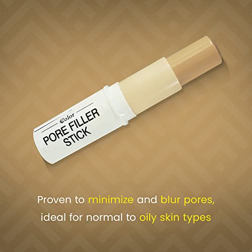 Ccolor Cosmetics - Pore Filler Stick, Clear Pore Covering Face Primer, Cruelty & Paraben-Free Pore Stick Primer With Lightweight Matte Finish, Travel-Sized Makeup Base For Face #TOP5