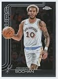 2025-26 TOPPS CHROME #239 JEREMY SOCHAN SAN ANTONIO SPURS BASKETBALL OFFICIAL TRADING CARD OF NBA