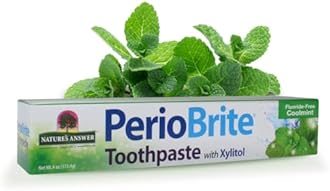 Nature's Answer PerioBrite Natural Toothpaste, Cool Mint, 4-Ounce (Pack of 2)