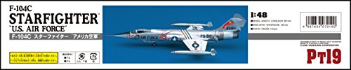 Hasegawa F-104C Starfighter U.s.a.f. Toy #TOP3