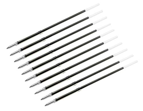 M J Mckellee 10 Black Pen Refills - Ball Point