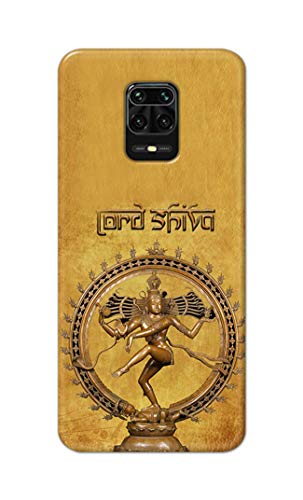 Image of PRINTFIDAA Lord Shiva As Nataraj Printed Designer Hard Case for Redmi Note 9 Pro /Redmi Note 9 Pro Max Back Cover -(e) RPM1004