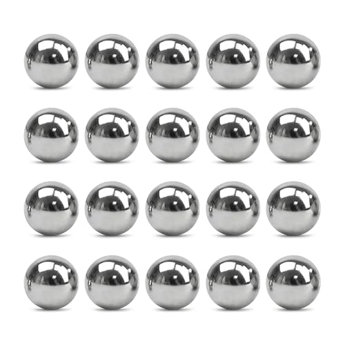 Image of 15mm Ball Bearing Solid Steel Bearing Balls Precision Balls - 20 Pieces