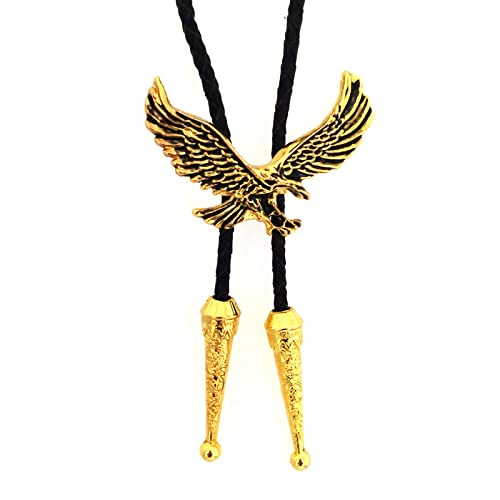 Cravate bolo aigle pour look cowboy lors de vos soirées rétro