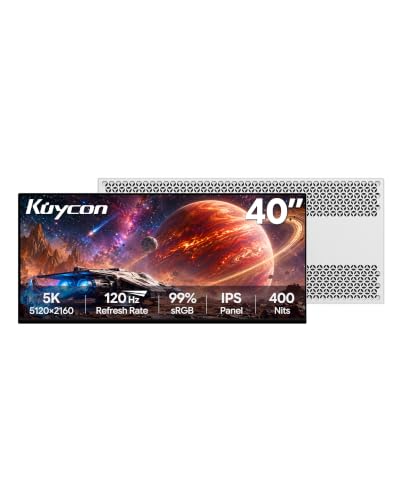 Image of P40K 40 inch 5K Gaming Monitor, IPS Panel (Honeycomb Without Stand)