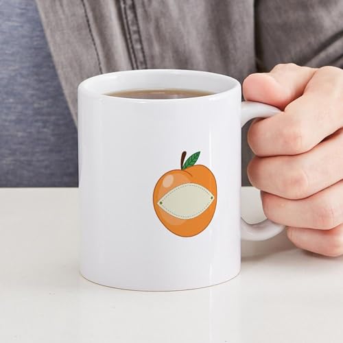 Taza de cerámica Café 11 oz color blanco miniatura 4