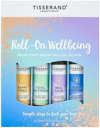 Tisserand Aromatherapy - Wellbeing Roller Ball Collection - Pulse...