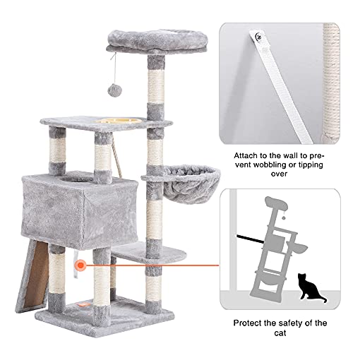 Buying Guide Heybly Cat Tree Cat Tower for Indoor Cats MultiLevel