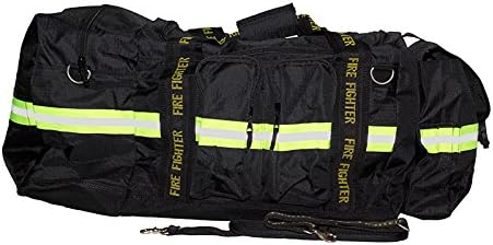 Fireflex Firefighter XXL Turnout Gear Bag (Black)