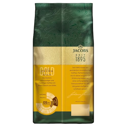 Jacobs Crema Café en Grano 1000 g (Pack de 4) miniatura 4