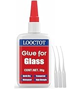 30g Glass Glue,Acrylic Glue,Glass Glue Repair,Super Instant Glue Bonding Between Glass and Glass,...