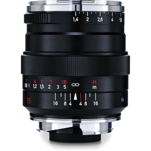 Image of ZEISS Ikon Distagon T ZM 1.4 /35 Lens for Leica ZM-Mount Rangefinder, Black