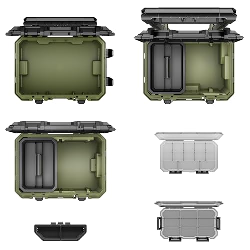 BUNKER Load-Up 9 Piece Modular Tool Storage System - 3 Tier Stackable Rolling Toolbox Set with Organisers & Accessories - IP65 Waterproof, Heavy-Duty Build, All-Terrain Wheels - Workshop & Jobsite 6 BUNKER Load-Up 9 Piece Modular Tool Storage System - 3 Tier Stackable Rolling Toolbox Set with Organisers & Accessories - IP65 Waterproof, Heavy-Duty Build, All-Terrain Wheels - Workshop & Jobsite - Image 6